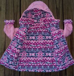 Columbia kids reversible jacket