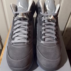 Air Jordan 5 Wolf Grey size 9