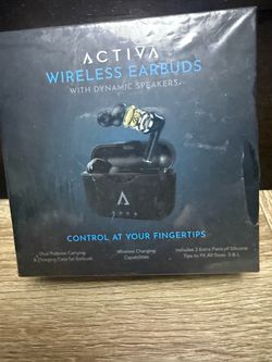 Activa Wireless Earbuds with Dynamic Speakers