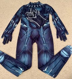 Black Panther Jumpsuit small 4-6yo