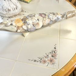 New Coconut Boat With Shells 