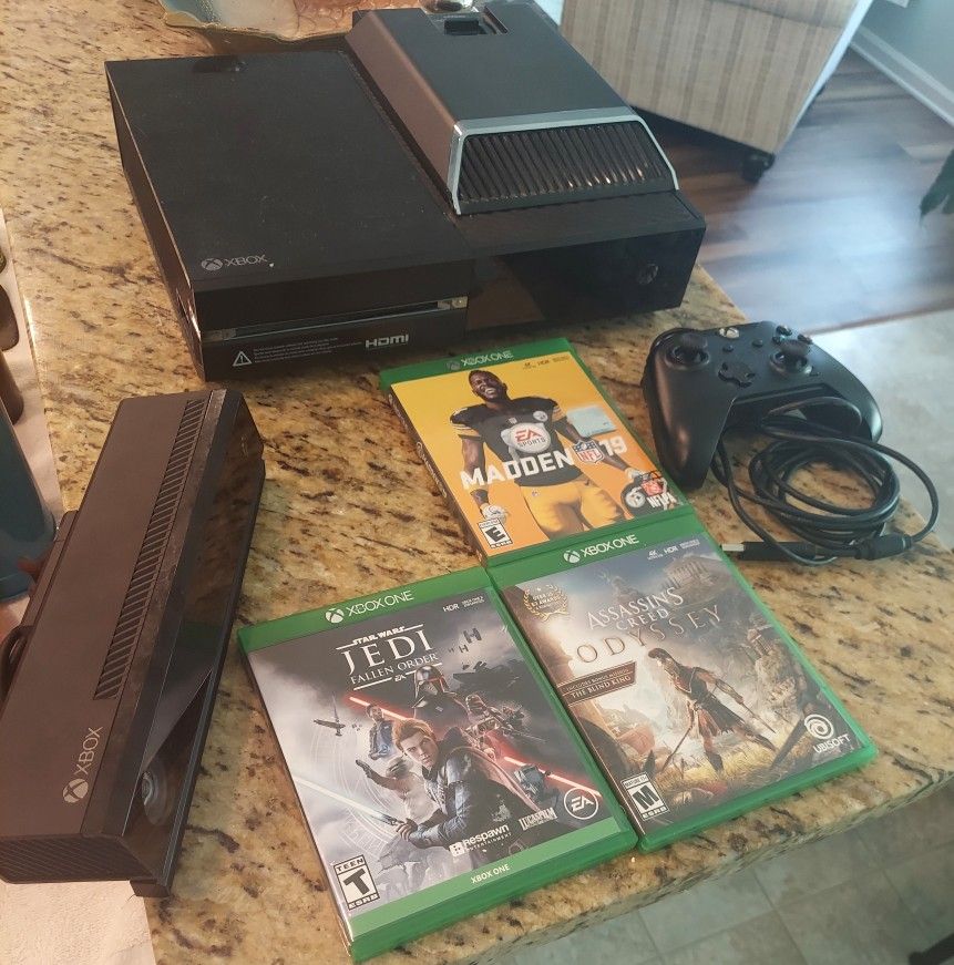 Xbox One Bundle With Cords