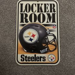 NFL Locker Room Sign Eagles 17”L x 11”W