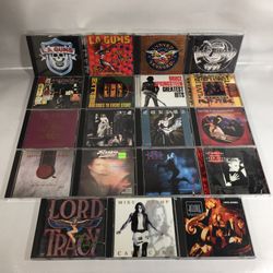 Vintage 80’s Rock CD 19 Disc Lot