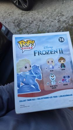 Elsa riding nokk funko pop