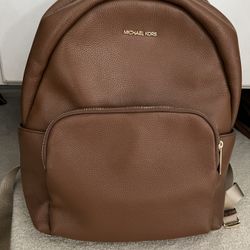 Michael Kors Pebbled Leather Backpack 