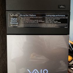 Sony VAIO Desktop PC VGC-RC310G (2006 Vintage Retro Gaming)