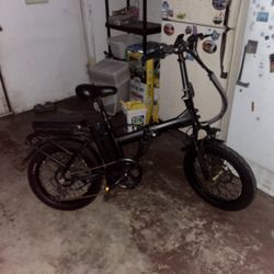 Electric fold up bike
