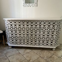 Hand Crafted Console Table 