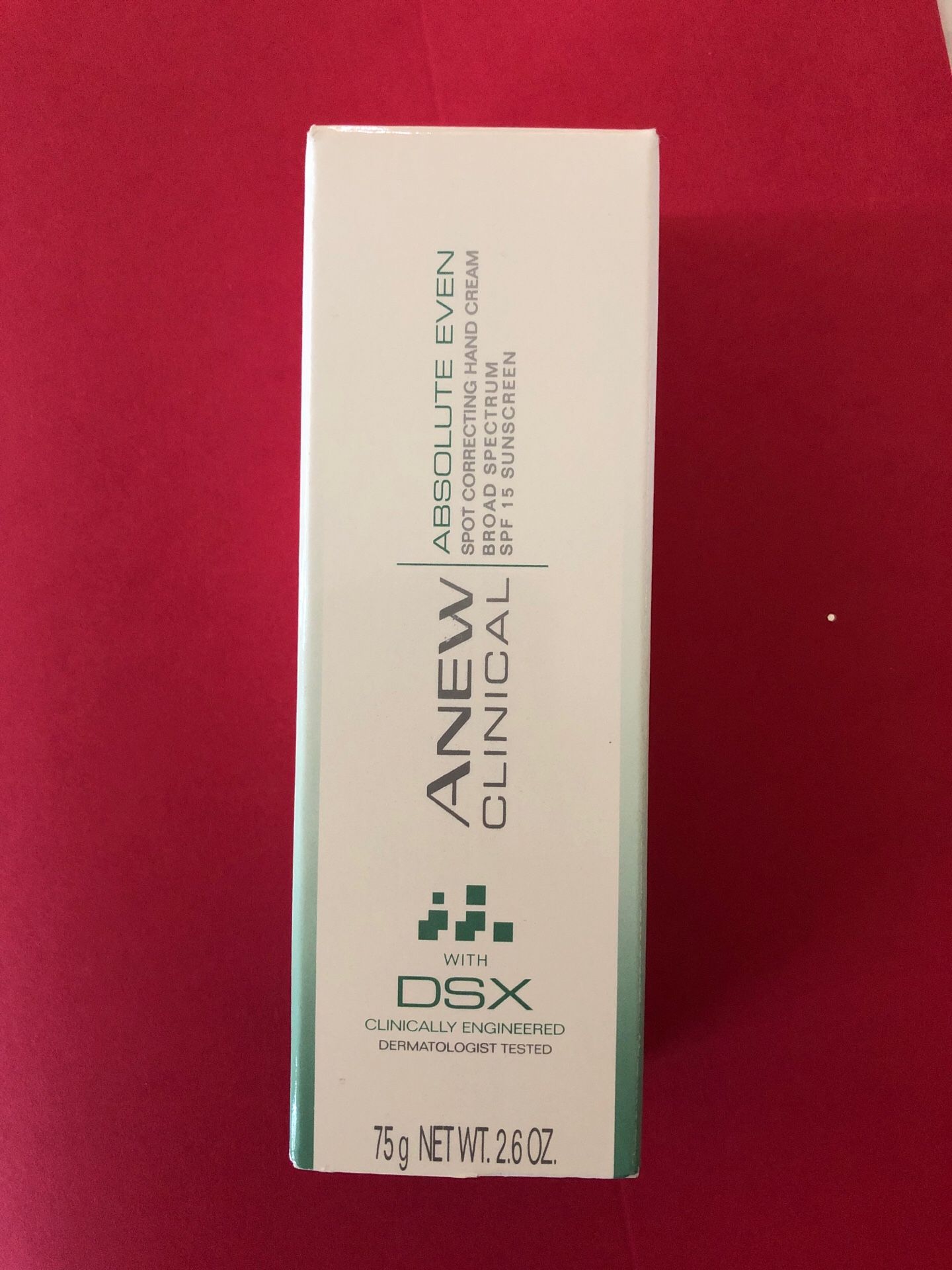 Avon Anew Absolute Even Spot Corrector Hans Cream