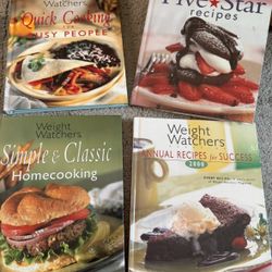 Weight Watchers Cook Books: Set Of 4