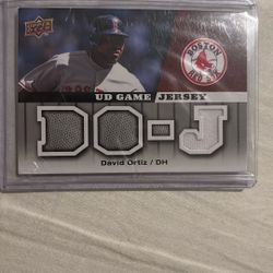 David Ortiz Upper Deck 2009 Jersey Patch 