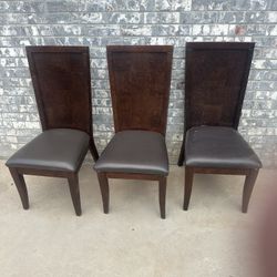 All 3 Chairs Together $20