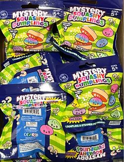 Mystery Mini Squashy Dumplings Blind Bags – Lot