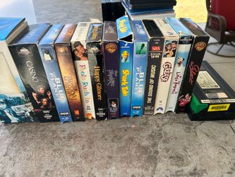 DVD’s & VHS cassettes