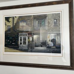Thomas Pradzynski Signed Lithograph – "Garage St. Antoine” Limited Edition #199/200