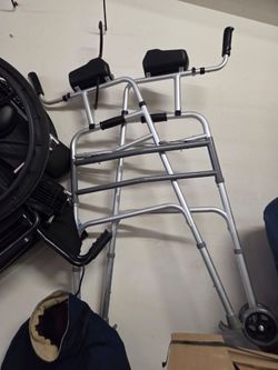 Wheelchair and walker