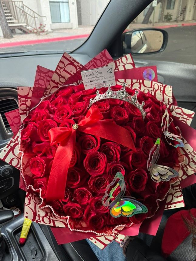 Ramo De Rosas Naturales π