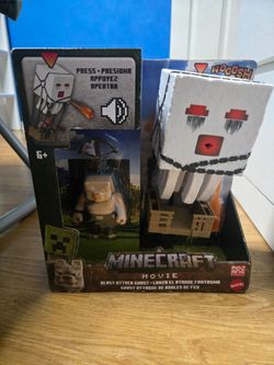 Minecraft movie toy