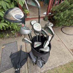 Golf Club Set & Bag
