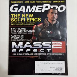 Mass Effect 2 GamePro Magazine, Issue 251, August 2009