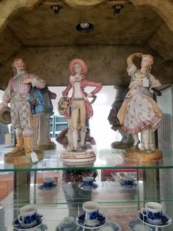 Celeste Porcelain Vintage statues