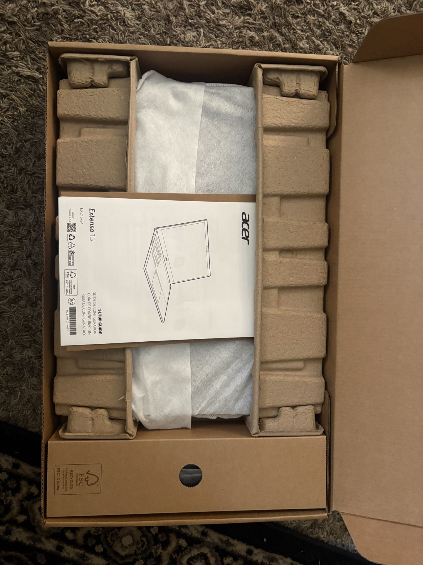 ACER EXTENSA 15 LAPTOP