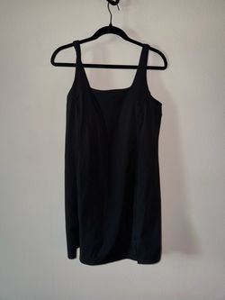 Black workout dress