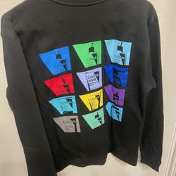 CeraVe Black Crew Neck Graphic Sweater Sizes S/XL/2XL New