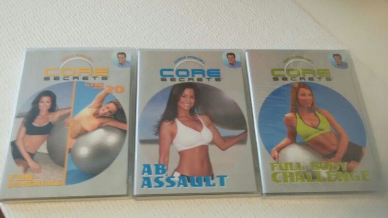 3 DVD workout CDs