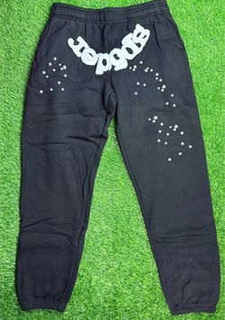 Sp5der Black Sweatpants