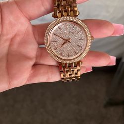 Micheal Kors Rose Gold Watch