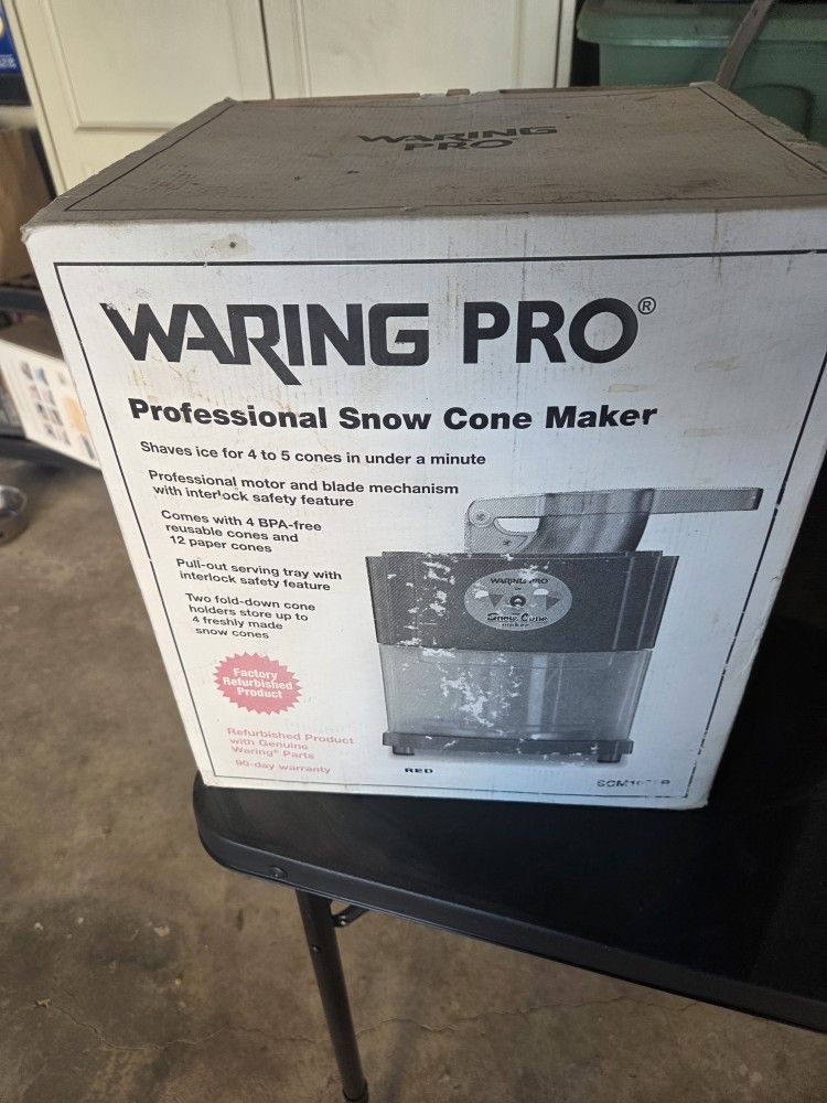 Professional Snow Cone Machine 