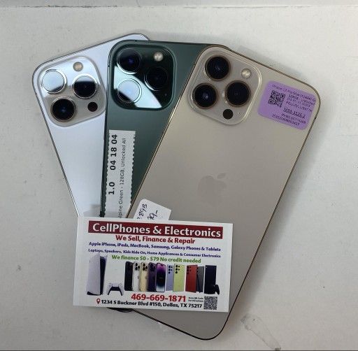 Iphone 13 Pro Max Starting $529 On Payments With $50 Down