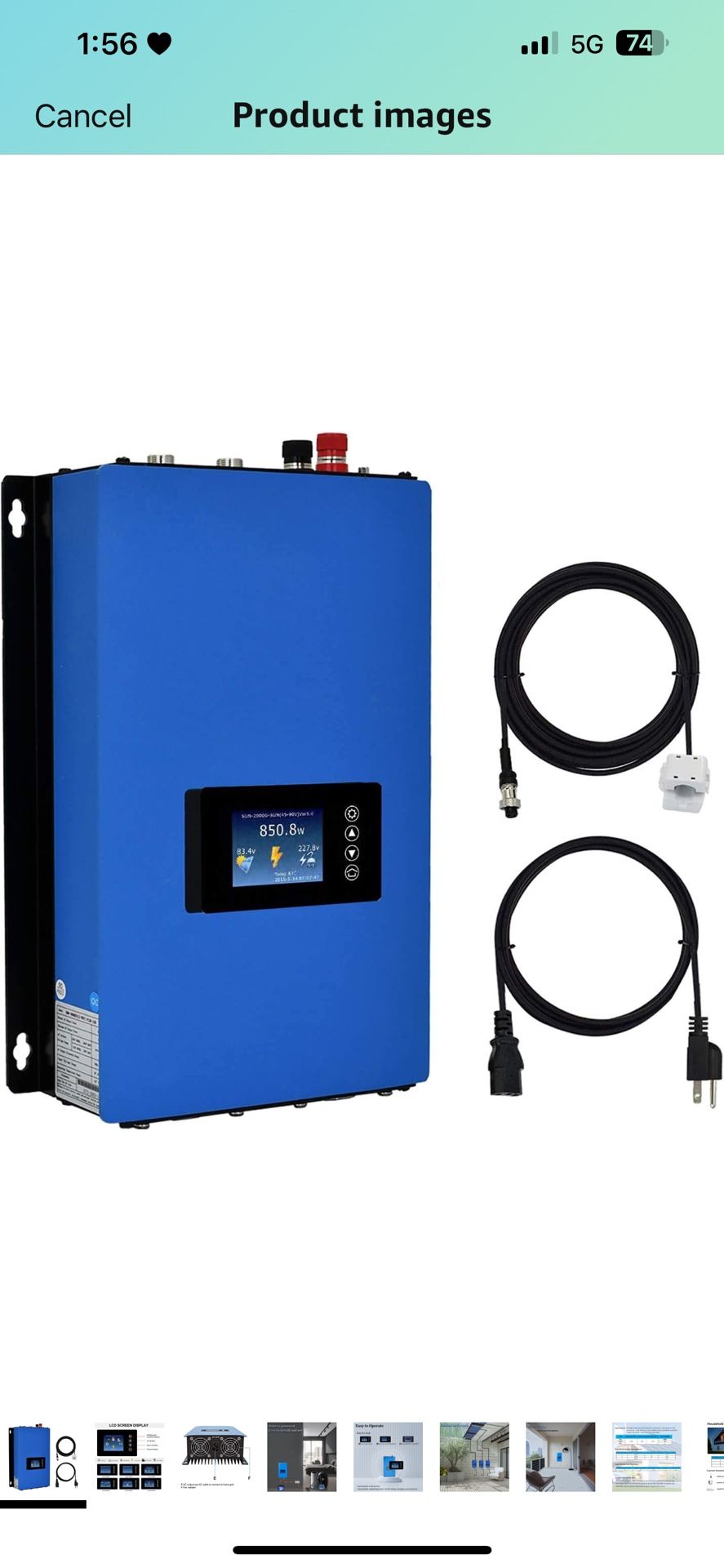 Y&H 1000W Grid Tie Inverter Power 