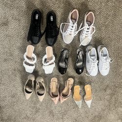 Brand New Name Brand Women Shoes Lot Size 7.5 And 8 , Pickup Gaithersburg Md20877