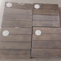 2 Piece Wodden Plaques