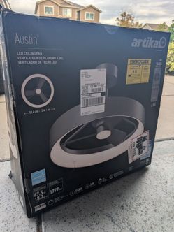 Artika Edwin 23" LED Ceiling Fan – Brand New