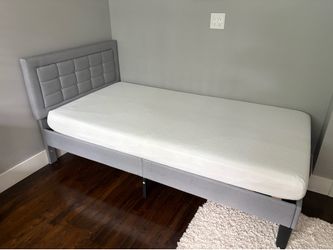 Twin Bed with Mattress
