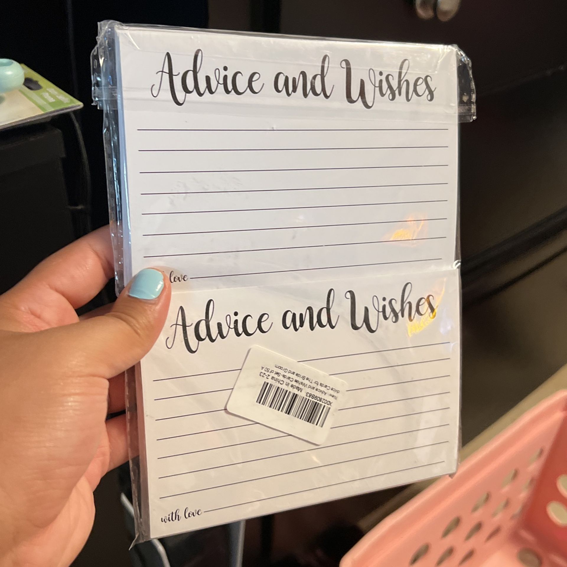 Advice & Wishes Cards