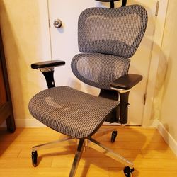 Ergo3D ergonomic mesh reclining office chair