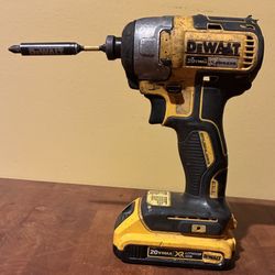 DeWalt 20V MAX XR Brushless Impact Driver DCF787 (Battery Included) **Drill Bit NOT included**