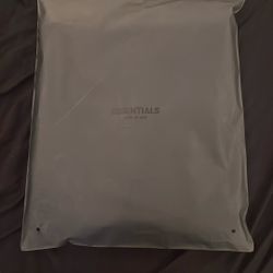 Black Essential Fear Of God Hoodie