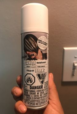 Instant hair color white and silver