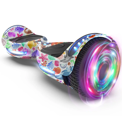 Multi-Color LED Lights Self Balancing Scooter Hoverboard