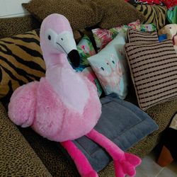 Sparkly Extra Giant Flamingo Stuffed
