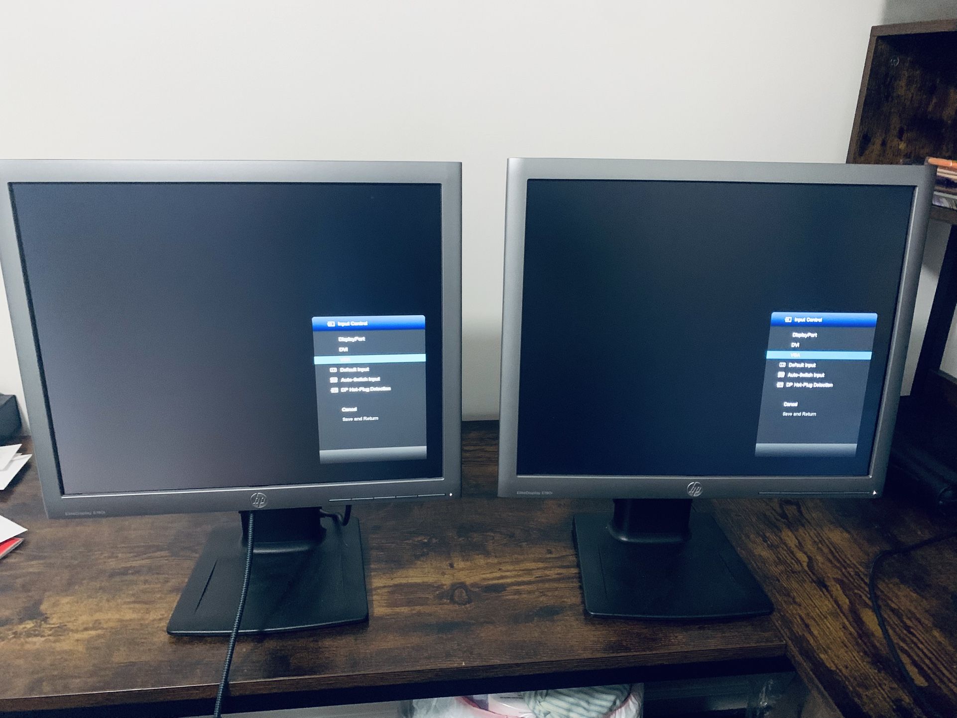 E190 IPS 19 Inch Displays