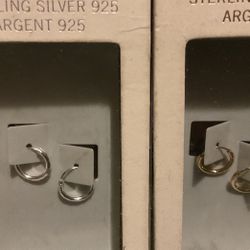 Sterling Silver Earrings 