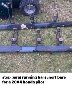 2004 Honda Pilot Running Boards / Nerf Bars