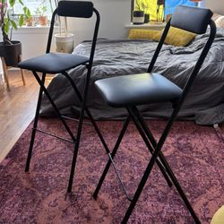 Folding Bar Stools 
